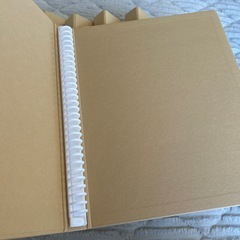 A4ファイル、アルバム粘着台紙の画像