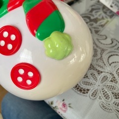 ミッキーマウス雪だるまポップコーンケースの画像