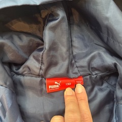 子供用　ロングコート　ベンチコート　130 PUMAの画像