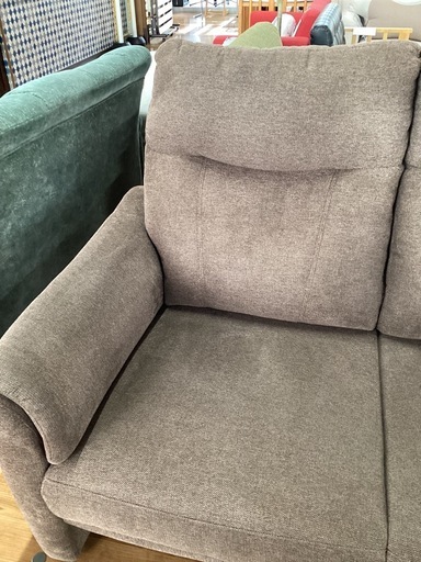 二人掛けソファ【町田市再生家具】　252725