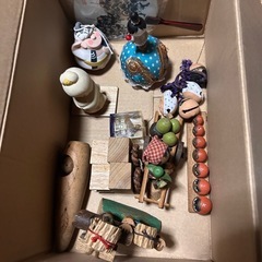 雑貨　置物　こけし　オブジェの画像