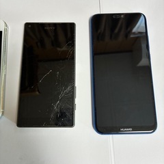 格安！早い者勝ち！ジャンク！5台スマホセットの画像