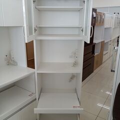 ★リユースのサカイ日立店★HJ8686  レンジボード ホワイト H180.5×D37.5×W59 クリーニング済み の画像