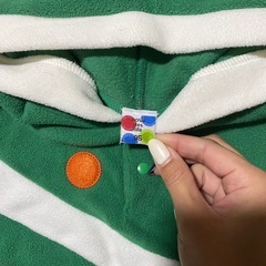 ツリー柄 パーカー キッズの画像