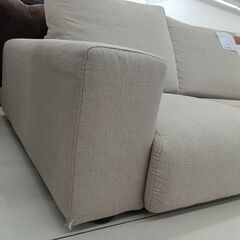 ★リユースのサカイ日立店★HJ8687  ソファ ベージュ H52×D76×W130 クリーニング済み の画像