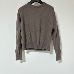 UNIQLO ブラウン　ウール　ニット4点セットの画像