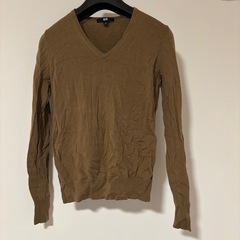 UNIQLO ブラウン　ウール　ニット4点セットの画像