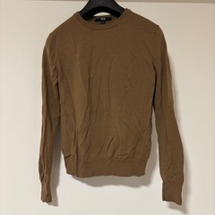 UNIQLO ブラウン　ウール　ニット4点セットの画像