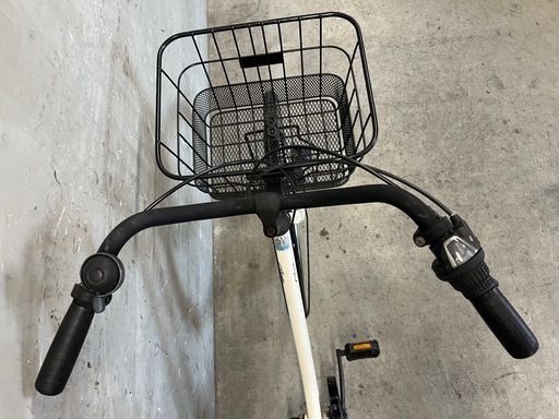 NO.98 軽快車 サイクルベースあさひ Cream クリーム 26インチ     