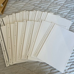 A4ファイル、アルバム粘着台紙の画像