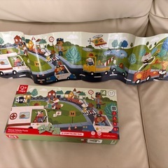 Hape(ハペ)パズル　乗り物、4in1の画像
