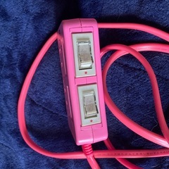 延長コード２メートル　ピンクの画像