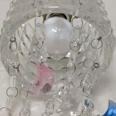  星 月 モチーフ ガラス ペンダントライト 吊り下げ照明 天井照明 インテリアライト カットガラス チェーン付き レトロ 可愛い おしゃれ 子供部屋 寝室 店舗用　251219-3Yの画像