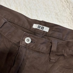 UNIQLO Ｕ　ブラウン　パンツ　24インチの画像