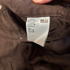 UNIQLO Ｕ　ブラウン　パンツ　24インチの画像