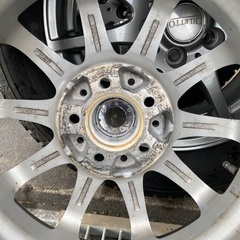 30系プリウス　スタッドレスホイル付き中古の画像