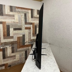 即日受渡❣️SUNRISE65型4K対応フレームレス液晶テレビWチューナー35500円の画像