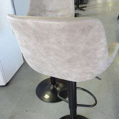 T-066 リサイクル品 スエード調 カウンターチェア 業務用 SH550-750mmの画像