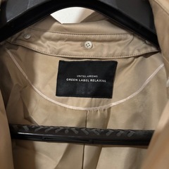 Green label relaxing コート　ベージュの画像