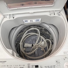シャープ 全自動洗濯機 7.0kg 2023年製 の画像