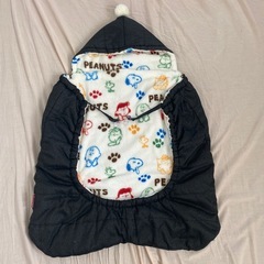 【スヌーピー】抱っこ紐ケープ　防寒対策　スヌーピーの画像