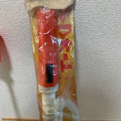 未使用 灯油ポンプ　電池式、手動　2点セットの画像