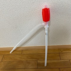 未使用 灯油ポンプ　電池式、手動　2点セットの画像