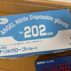 使い捨てニトリルグローブの画像