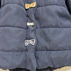 petit main 中綿ジャケット 120 プチマイン ダウン コートの画像