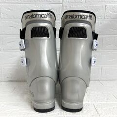 ☆KASTLE ケスレー スキーブーツ COMFORT コンフォート 24cm-24.5cm グレー×ホワイト アウトソール287mm ☆札幌市 白石店 の画像