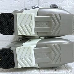 ☆KASTLE ケスレー スキーブーツ COMFORT コンフォート 24cm-24.5cm グレー×ホワイト アウトソール287mm ☆札幌市 白石店 の画像