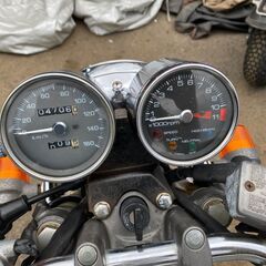 福山市　瀬戸町　ホンダ GB250クラブマン MC10 低走行4706km 実動 書類付き 吹け上がり良好 盆栽 レストア カフェレーサー カスタムベースにもの画像