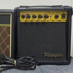 14時まで❗️ Squier BULLET STRAT エレキギター＆Photogenic PG-10 アンプの画像