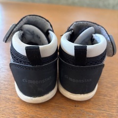 moon star  ベビーシューズ　サイズ13.0   黒の画像
