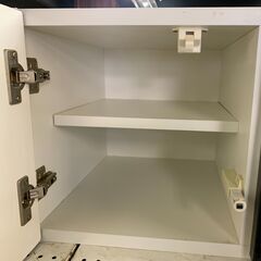【リサイクルストアスターズ鹿大店】プッシュ開閉扉　収納棚　ローボードの画像