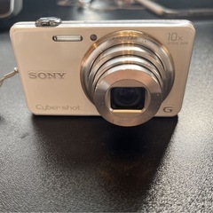 【動作良好】SONY Cyber-shot ホワイト コンパクトデジタルカメラ DSC-WX100 サイバーショットの画像