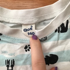 現金払い　キッズ服　ねこ　可愛い　値下げ不可の画像