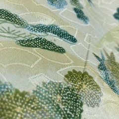 手作り　着物リメイク　トートバッグの画像