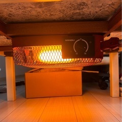 【無料】こたつ（天板・こたつ布団付き）別売り要相談の画像