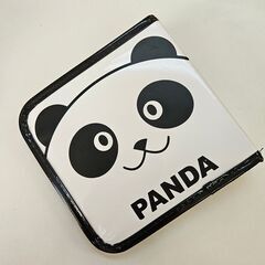 パンダ DVDケース DVD入れ ソフトケース 子供用 かわいい 白 黒の画像