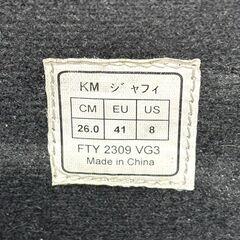 店頭引き渡し 中古 kissmark スノーブーツ KM ジャフィ 26cm ブラック ダイヤル式の画像