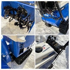 現行モデル！すぐ使える！初心者ok！札幌近郊有料配送ok！メンテ済！ヤマハ YSF860 8馬力 HST 電動シューター  除雪機の画像