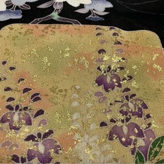 手作り　着物をリメイクしたトートバッグの画像