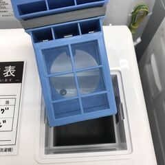 【ジャングルジャングル広陵店】家電　ドラム洗濯機　シャープ　2021年製　7kg　乾燥3.5kg　ES-S7F　【ジモティー特別価格】の画像