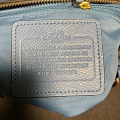COACH クリスティーキャリーバッグ F36704 ライトブルー 希少カラーの画像