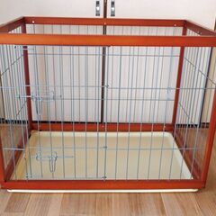 スチール製犬用ケージの画像