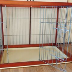 スチール製犬用ケージの画像