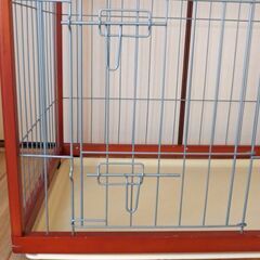 スチール製犬用ケージの画像