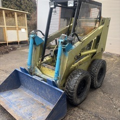 トヨタ ボブキャット ショベルローダー SDKL6 雪用バケット付きの画像