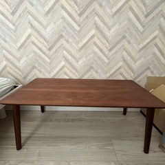 不二貿易　ローテーブル　天然木の画像